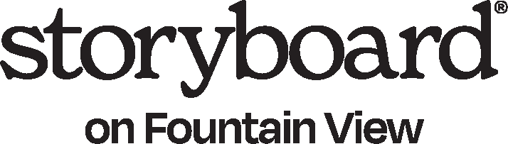 Storyboard on Fountain View logo